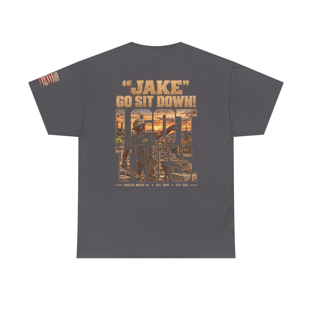 Wake Up, Go to Work, Sit Down — Jacob Vintage Country Sunset Graphic Tee