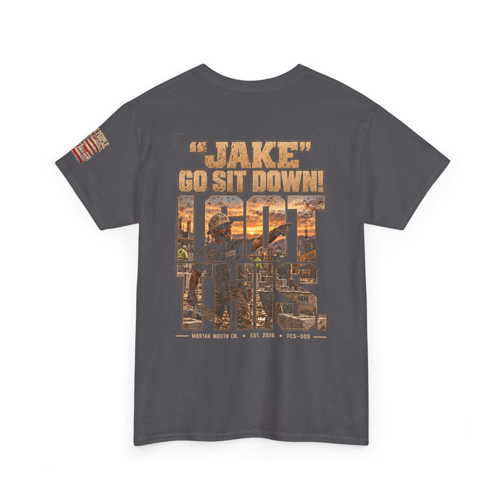 Wake Up, Go to Work, Sit Down — Jacob Vintage Country Sunset Graphic Tee
