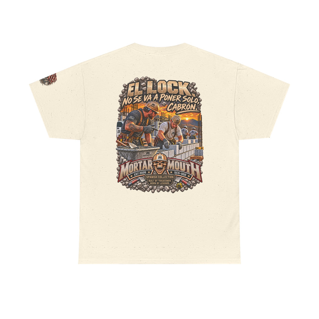 Mortar Mouth Co. Blue-Collar Graphic Tee — Crew Drop 02