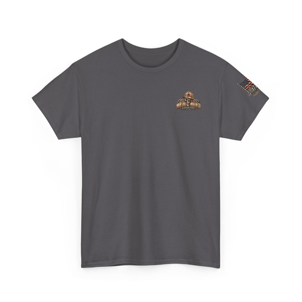Mortar Mouth Co. Blue-Collar Graphic Tee — Crew Drop 02